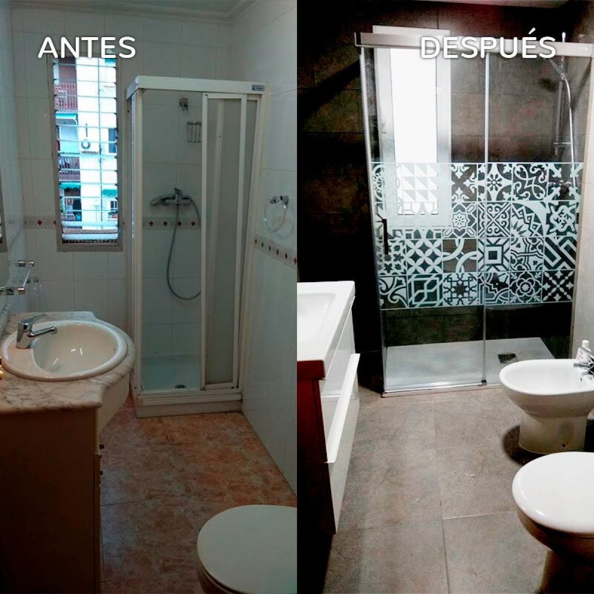 Asombrosa reforma de un baño pequeño: el antes y el después